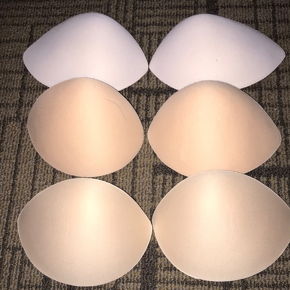 Set of 3 Bra Padding